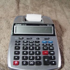 Canon P27-DH Printing Calculator Works!